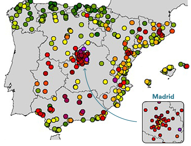 Zones Espanya